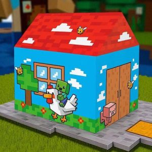 چادر بازی خانه کودک الکا (طرح خانه فانتزی، کرومی، لبوبو و ماینکرافت)