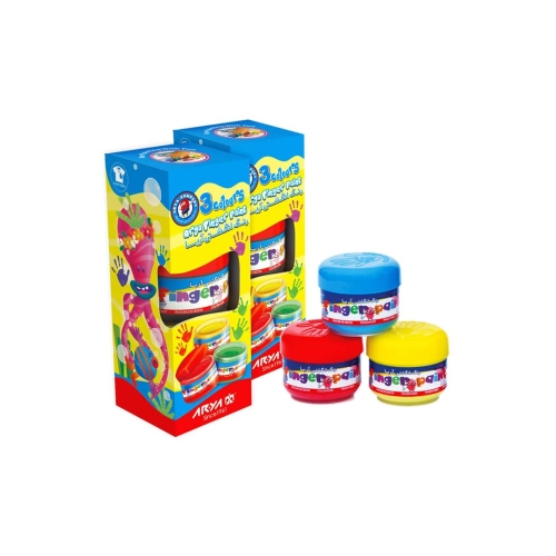 رنگ انگشتی 3 رنگ آریا - تصویر 2