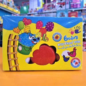 رنگ انگشتی 6 رنگ آریا