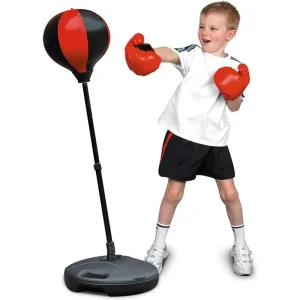 کیسه بوکس ایستاده فنری همراه با دستکش مدل 50525