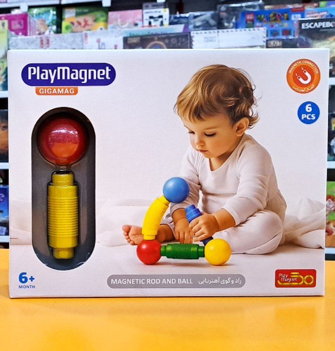 گیگامگ 6 قطعه play magnet