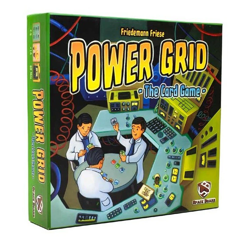 بازی پاور گرید یا شبکه قدرت نسخه کارتی Power Grid: Card Game