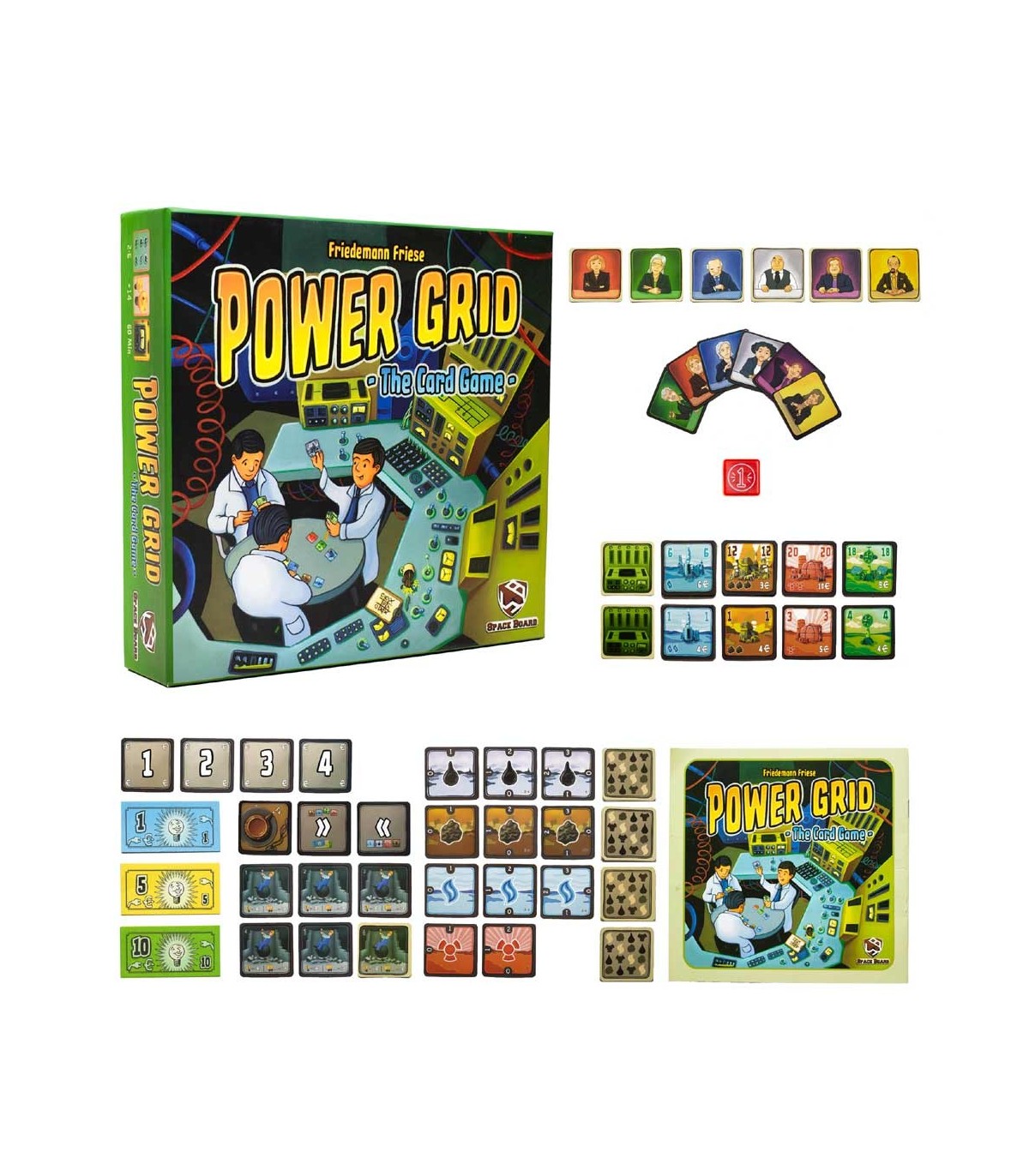 بازی پاور گرید یا شبکه قدرت نسخه کارتی Power Grid: Card Game - Image 3