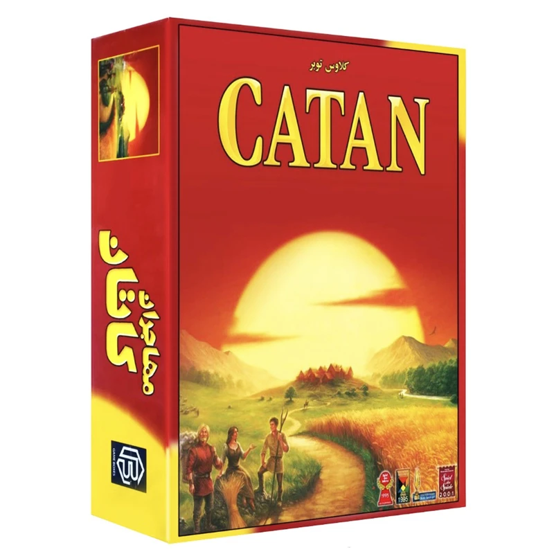 بازی فکری مهاجران کاتان catan گیم باکسز