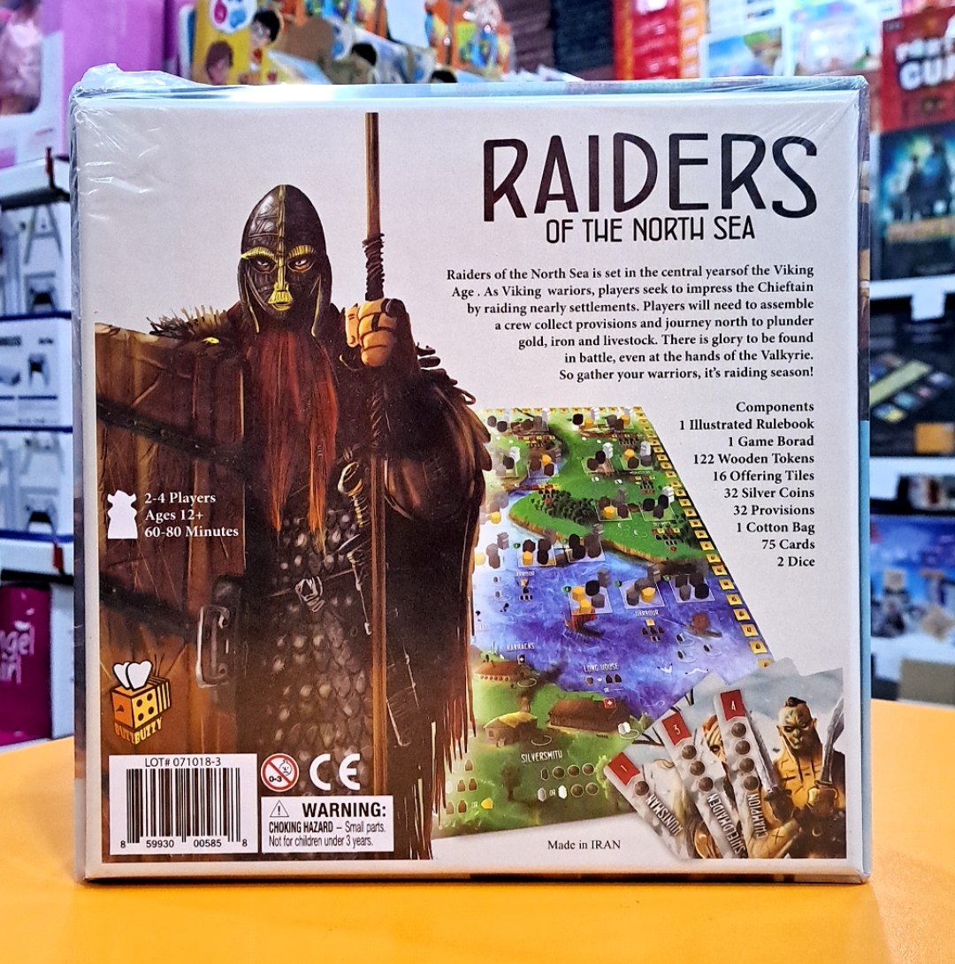 بازی فکری مهاجمان دریای شمال (Raiders of the North Sea) - Image 2
